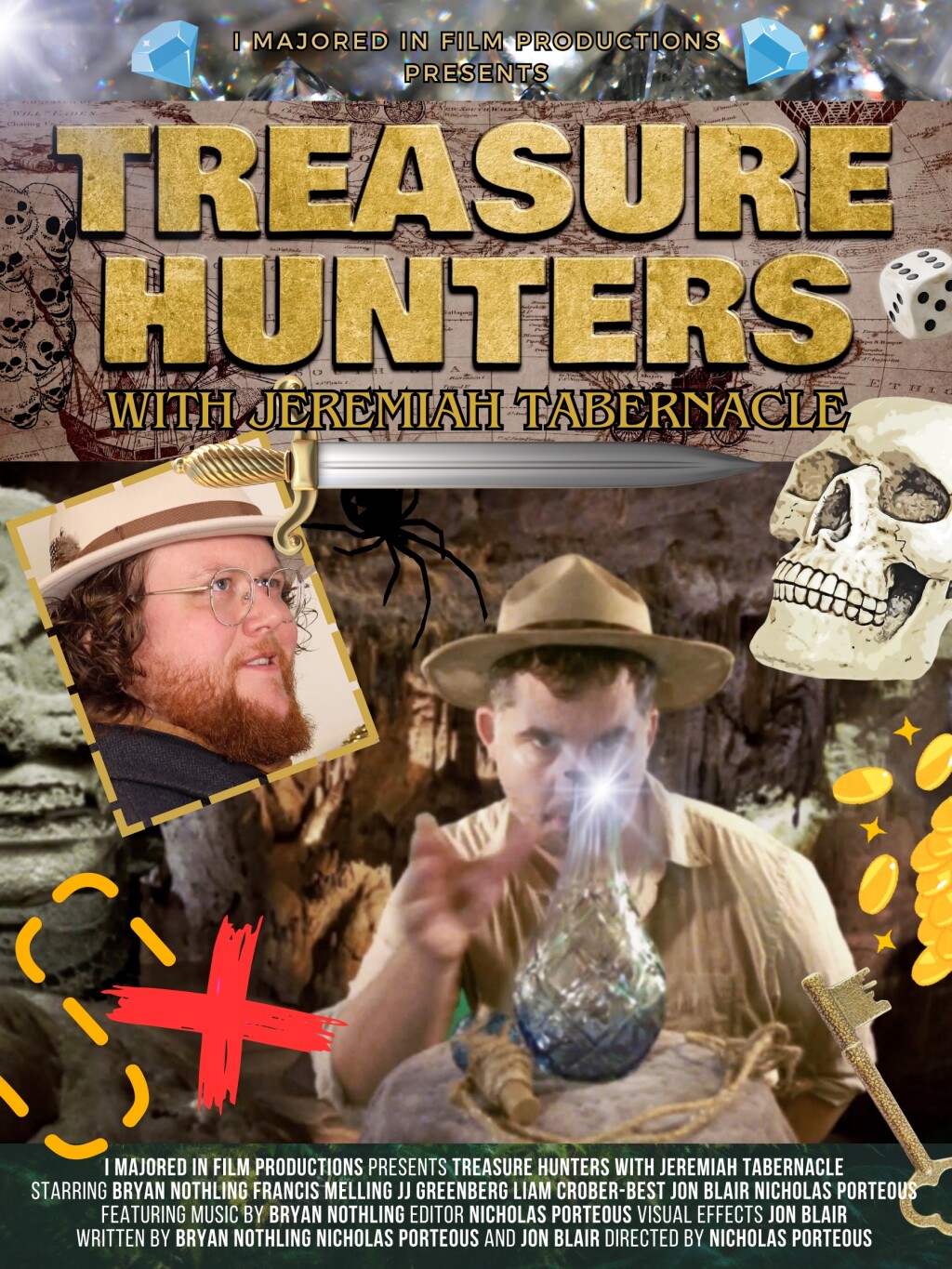 Filmposter for Treasure Hunters with Jeremiah Tabernacle